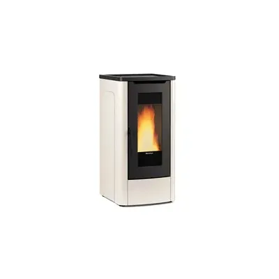STUFA PELLET VENTIL 10KW DAHIANA AD AVORIO V6