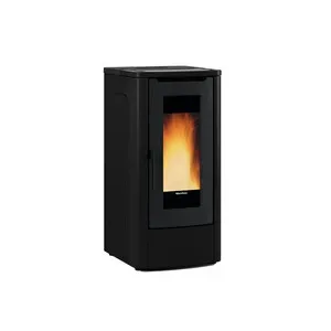STUFA PELLET VENTIL TEOREMA AD 12KW NERO V6