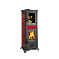 STUFA LEGNA C/FORNO  7,3 KW GEMMA CERAM BORD V6