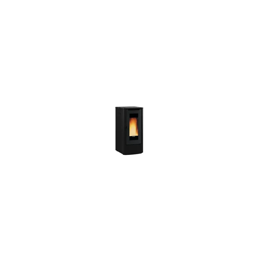STUFA PELLET CANALIZ 12 KW TEOREMA PLUS AD NERO V6