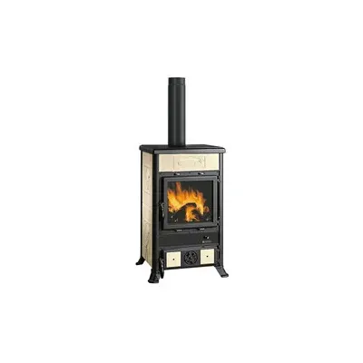 STUFA LEGNA  9 KW ROSSELLA R1.16 CER PANNA V6