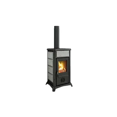 STUFA LEGNA  7 KW GEMMA 16 PIETRA NATIRALE V6