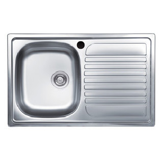 ECO SINK KIT BUILT-IN 79X50CM 1 BASIN WITH RIGHT DRAINAGE