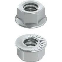 DADO ESAGONALE FLANGIATO DENTELLATO M 12 (200,0 PZ)