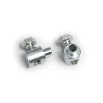MORSETTO 1 VITE LATERALE FORO 4 MM CF 4 PZ