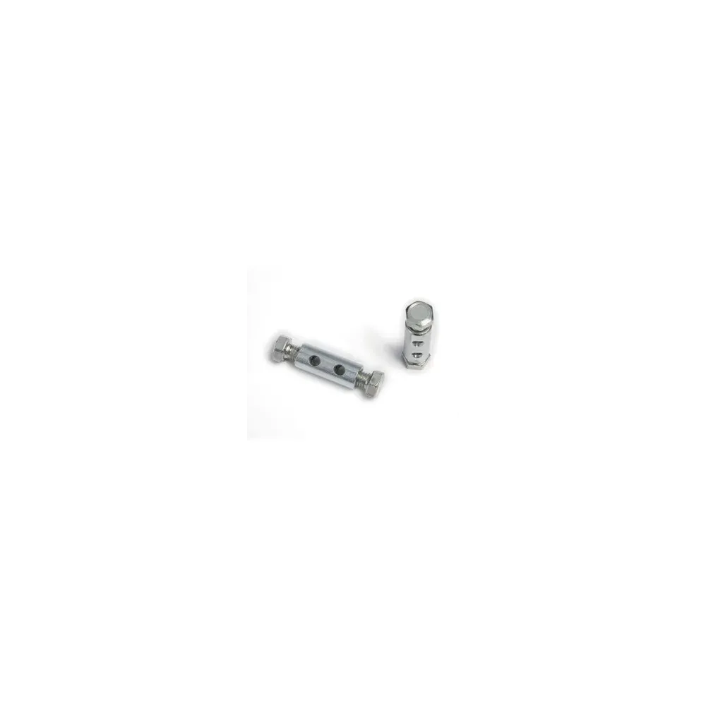 MORSETTO 2 VITI IN TESTA FORO 3 MM CF 4 PZ