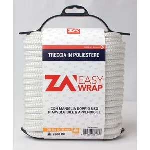 FUNE POLIESTERE 10 MM CF 20 M BIANCO