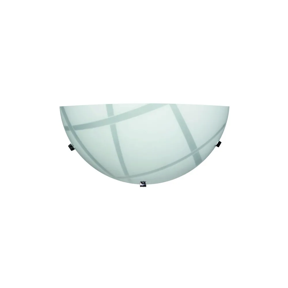 APPLIQUE CON DECORAZIONE 'DARIO' attacco E27 (4 PZ)