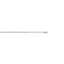 STANGHETTA TONDA A VITE 'BERLINO' Ø 8 mm. - cm 60 Mag. 80 - bianco - blister 2 pz