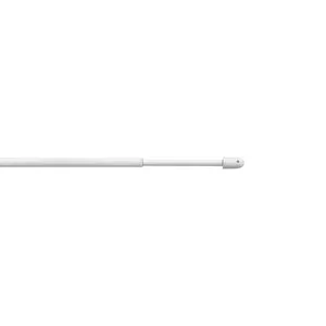 STANGHETTA TONDA A VITE 'BERLINO' Ø 8 mm. - cm 60 Mag. 80 - bianco - blister 2 pz