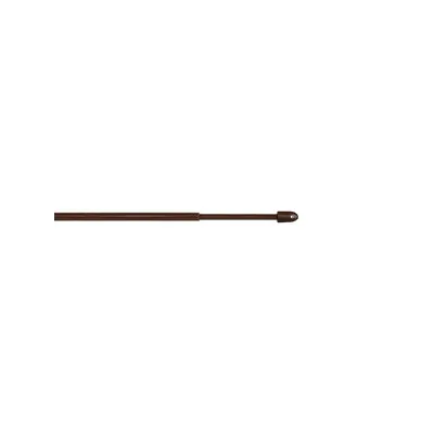 STANGHETTA TONDA A VITE 'BERLINO' Ø 8 mm. - cm 30 Mag. 50 - marrone - blister 2 pz