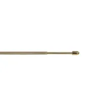 STANGHETTA TONDA A VITE 'BERLINO' Ø 8 mm. - cm 30 Mag. 50 - oro - blister 2 pz