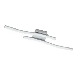 PLAFONIERA LED SERIE 'TRATTI' 10W - 1450LM - col. silver