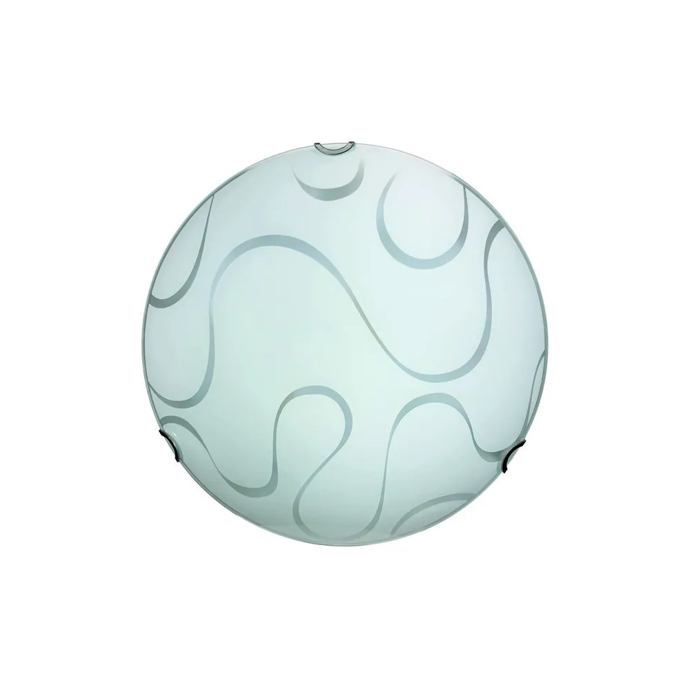 PLAFONIERA CON DECORAZIONE 'ONDA' Ø 40 cm (5 PZ)