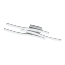 PLAFONIERA LED SERIE 'TRATTI' 15W - 1950LM - col. silver