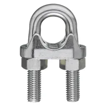 MORSETTO A CAVALLOTTO INOX AISI 316 D 6 MM (25,0 PZ)