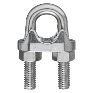MORSETTO A CAVALLOTTO INOX AISI 316 D 3-4 MM (30,0 PZ)