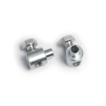 MORSETTO 1 VITE LATERALE FORO 4 MM CF 4 PZ