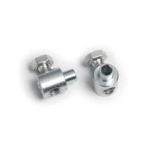 MORSETTO 1 VITE LATERALE FORO 4 MM CF 4 PZ