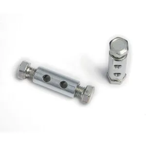 MORSETTO 2 VITI IN TESTA FORO 3 MM CF 4 PZ