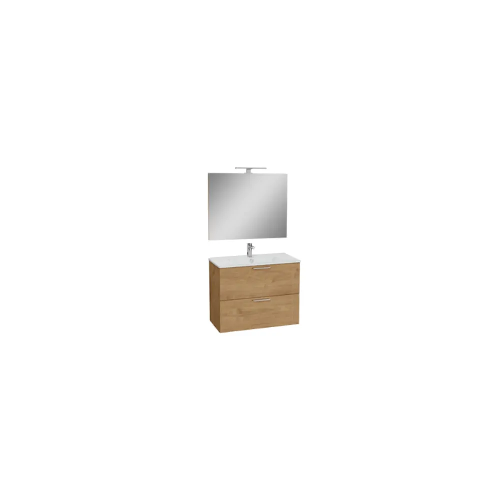MOBILE BAGNO 'MIA' base cm. 77,5 x 37,8 x 59,6 - golden oak