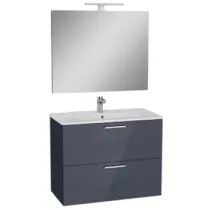 MOBILE BAGNO 'MIA' base cm. 77,5 x 37,8 x 59,6 - antracite
