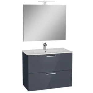 MOBILE BAGNO 'MIA' base cm. 77,5 x 37,8 x 59,6 - antracite
