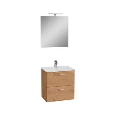 MOBILE BAGNO 'MIA' base cm. 57,5 x 37,8 x 59,6 - golden oak