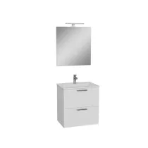 MOBILE BAGNO 'MIA' base cm. 57,5 x 37,8 x 59,6 - bianco lucido