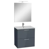 MOBILE BAGNO 'MIA' base cm. 57,5 x 37,8 x 59,6 - antracite