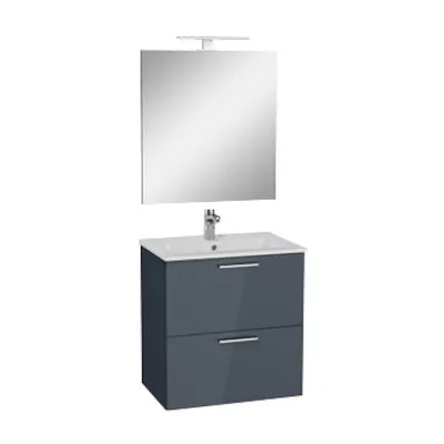 MOBILE BAGNO 'MIA' base cm. 57,5 x 37,8 x 59,6 - antracite
