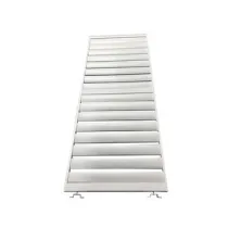 C PANNELLO LATERALE P/PERGOLA LAMELLE ALU 93X235H BIANCO