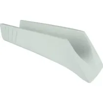 GOCCIOLATOIO PER TERRAZZI cm 8 x 23 chiuso - col.bianco