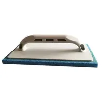 FRATTONE IN GOMMA SPUGNA cm 14 x 28 - gomma arancione (dens. media)