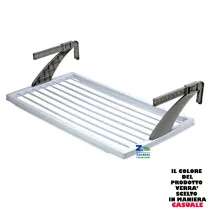 STENDIBIANCHERIA 'E,VENTO' cm. 107,5 x 55,5x h 25,5 (aperto)