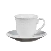 TAZZINE CAFFE C/PIATTINO 6PZ BIANCO