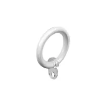 ANELLO PER SCORRITENDA col. bianco - Ø 12 mm  cf. 6 pz