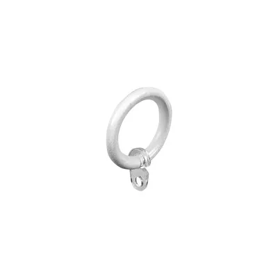 ANELLO PER SCORRITENDA col. bianco - Ø 12 mm  cf. 6 pz