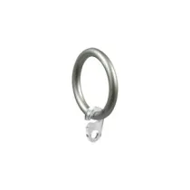 ANELLO PER SCORRITENDA col. nichel - Ø 20 mm  cf. 8 pz