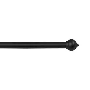 SCORRITENDA 'KIT FERRO' mod. 'Bulbo' col. nero Ø 20/19 mm.