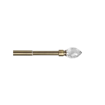 SCORRITENDA 'KIT FERRO' mod. 'Pino' col. oro antico Ø 20/17 mm.