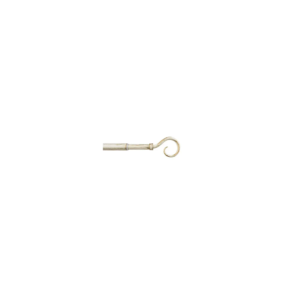 SCORRITENDA 'MINI KIT FERRO' mod. 'Ricciolo' col. avorio oro