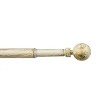 SCORRITENDA 'MINI KIT FERRO' mod. 'Palla' col. avorio oro