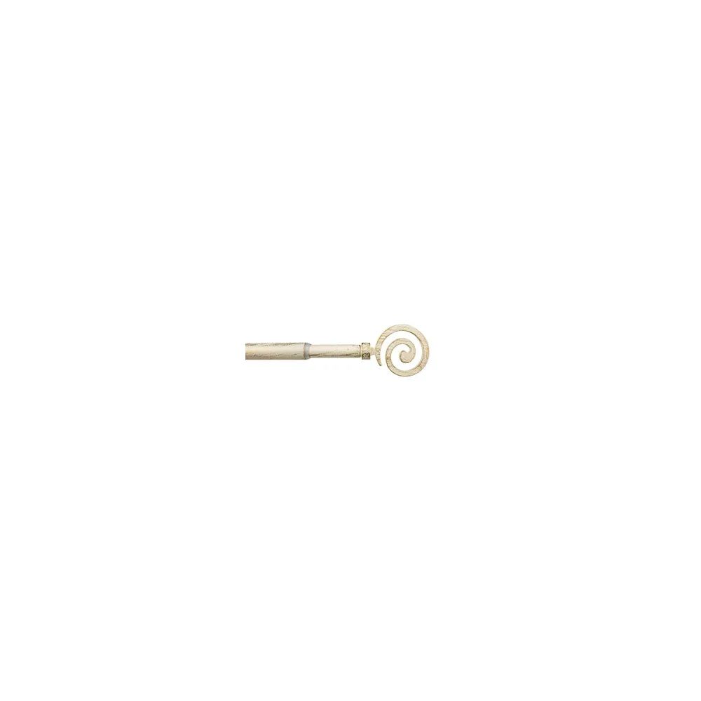 SCORRITENDA 'MINI KIT FERRO' mod. 'Spirale' col. avorio oro