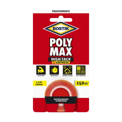 BOSTIK POLYMAX NASTRO BIAD HIGH TACK EXPRESS EXPO
