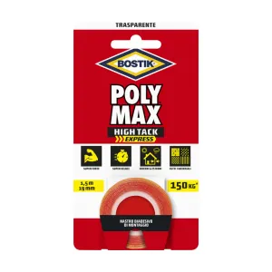BOSTIK POLYMAX NASTRO BIAD HIGH TACK EXPRESS EXPO