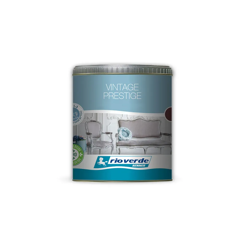 SMALTO MULTISUPERFICE 'VINTAGE PRESTIGE' Lt. 0,5 - colorazione fior di latte