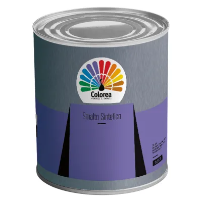 SMALTO SINTETICO BIANCO OPACO LT. 0.125 COLOREA