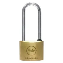 LUCCHETTO RETTANGOLARE ARCO LUNGO mm 40 - G-L KA