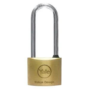LUCCHETTO RETTANGOLARE ARCO LUNGO mm 40 - G-L KA